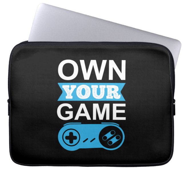 Capa Para Notebook Gamer Gift Possui Seu Jogo (Frente)