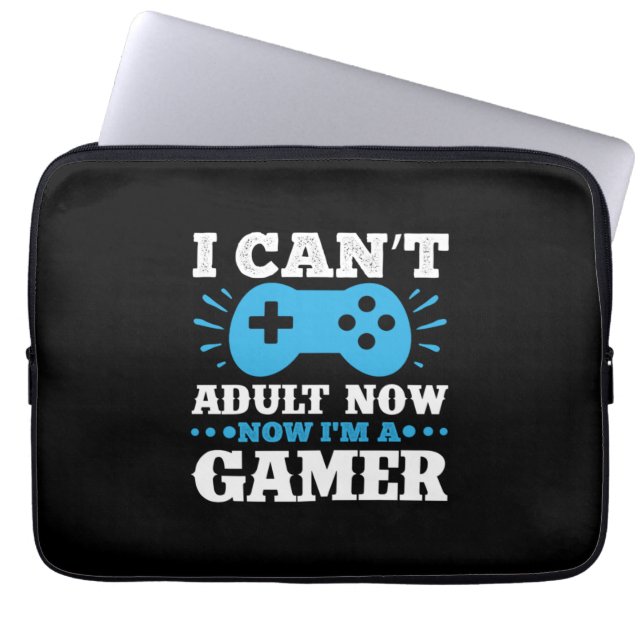 Capa Para Notebook Gamer Presente Agora Sou Um Jogador (Frente)