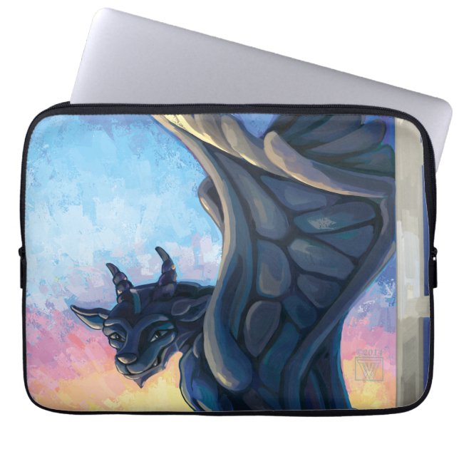 Capa Para Notebook Gargoyle Guardian (Frente)
