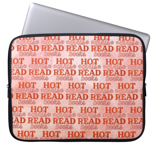Capa Para Notebook Garotas Quentes Lêem Livros (Frente)