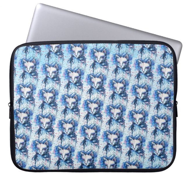 Capa Para Notebook Gatinha (Frente)