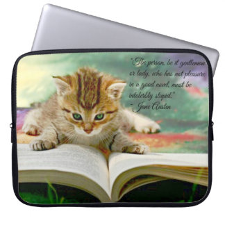 Capa Para Notebook Gatinho e cobrir engraçado do laptop das citações