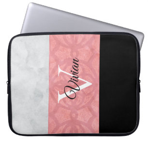 Capa Para Notebook Gatique Cor De Água, Rosa, E Cinzas, De Cor Rosa, 