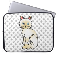 Gato Birman / Ragdoll Pontas de Creme & Patas Fofo