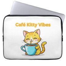 **Gato Café Fofo – Gato Adorável Bebendo Café I