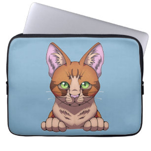 Capa Para Notebook Gato Cinto