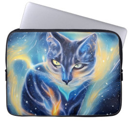 Capa Para Notebook Gato Cósmico