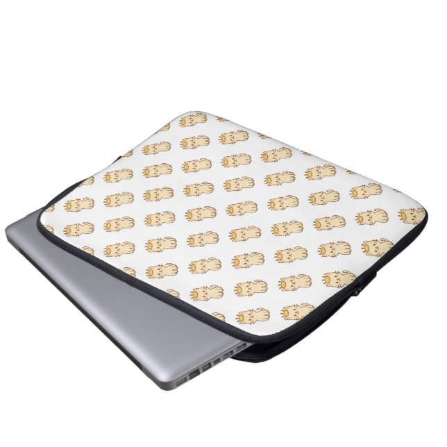 Capa Para Notebook Gato de Fofinho majestoso com uma Coroa (Frente Inferior)