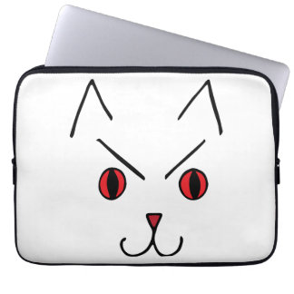 Capa Para Notebook Gato Demônio Irritado