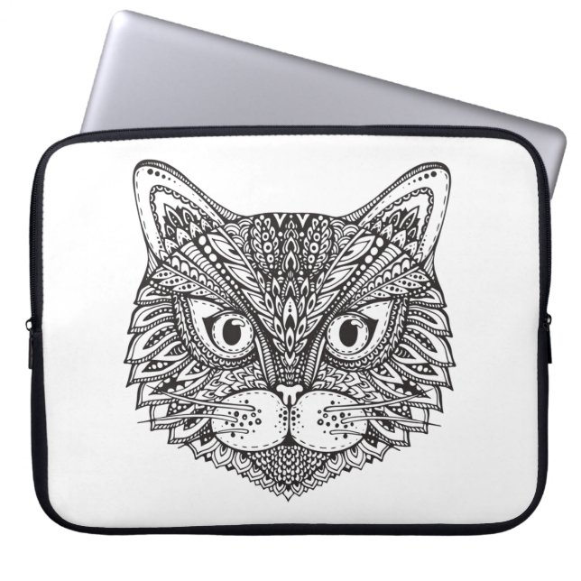 Capa Para Notebook Gato do estilo (Frente)