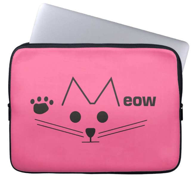 Capa Para Notebook Gato do Meow (Frente)