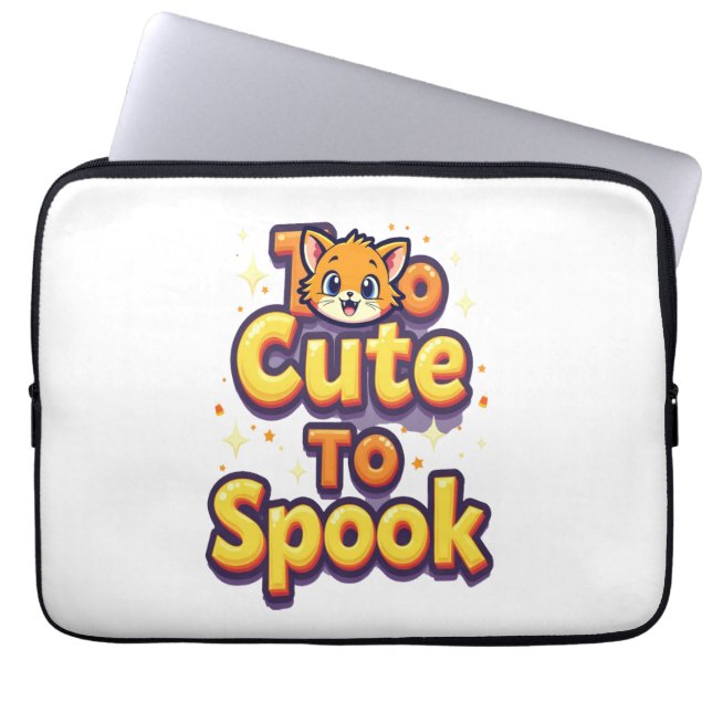 Capa Para Notebook Gato Muito Bonito Para Spook (Frente)