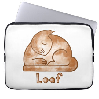 Capa Para Notebook Gato Pão