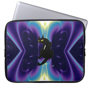 CAPA PARA NOTEBOOK GATO PRETO