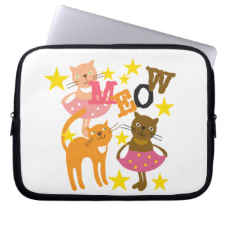 Capa Para Notebook Gatos Dançantes