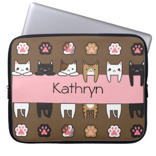 Capa Para Notebook Gatos personalizados do gatinho