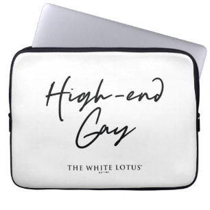 Capa Para Notebook Gay high-end - O Lotus Branco