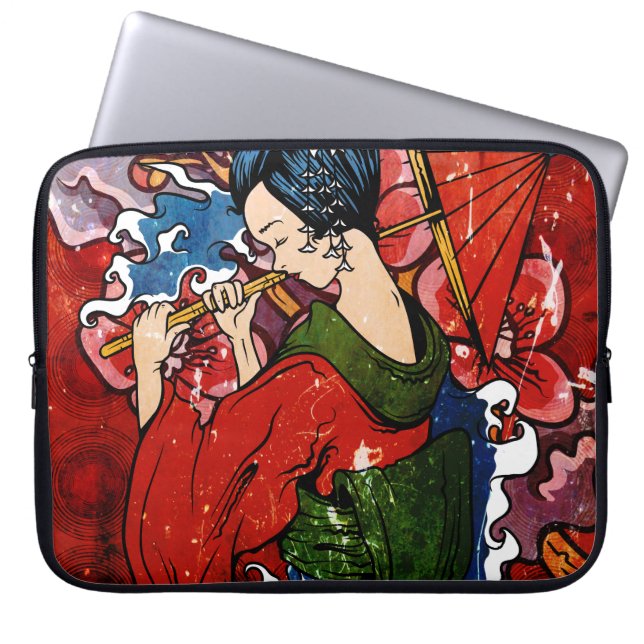 Capa Para Notebook Geisha (Frente)