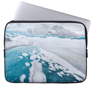 Capa Para Notebook Gelo de glaciar congelado, Islândia