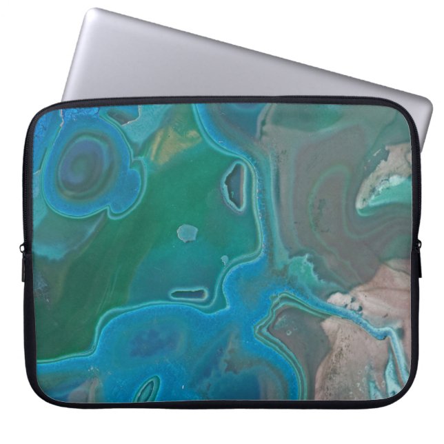 Capa Para Notebook Gema de cor brilhante com Abstrato de gemstone (Frente)