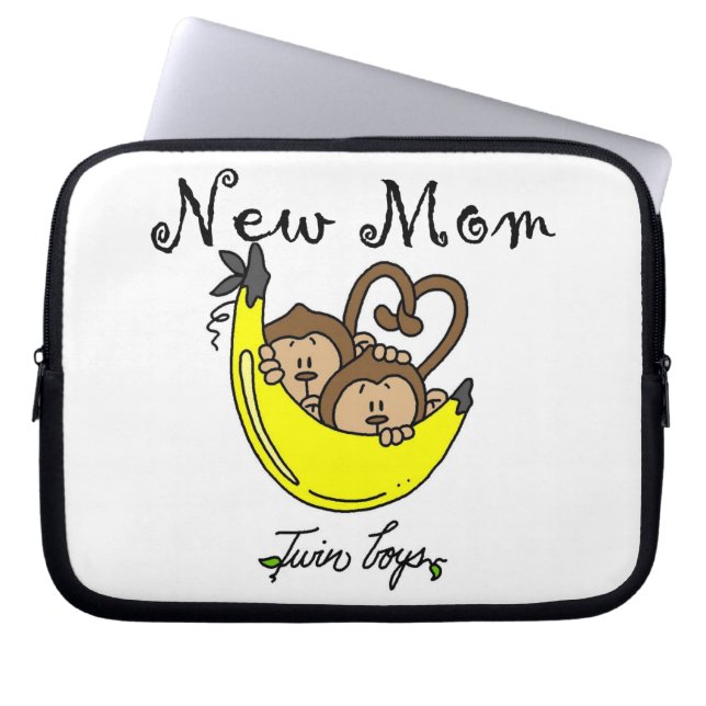 Capa Para Notebook Gêmeos Novos presentes da mãe (Frente)