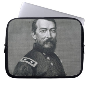 Capa Para Notebook General Philip Sheridan, gravado de um photograp