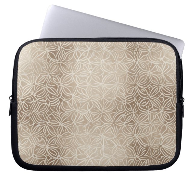 Capa Para Notebook Geometria Mínima de Batik (Frente)