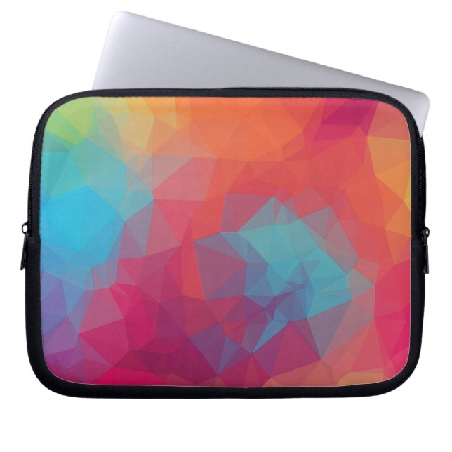 Capa Para Notebook Geometric pink_funda_10 (Frente)