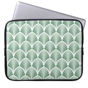 Capa Para Notebook Geométrico Clássico: Estilo sem Costura Art Deco
