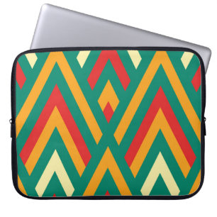 Capa Para Notebook Geométrico Decorativo: Abstrato Vintage sem costur