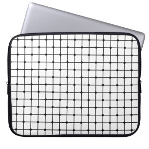 Capa Para Notebook Geométrico monocromático de malhagens