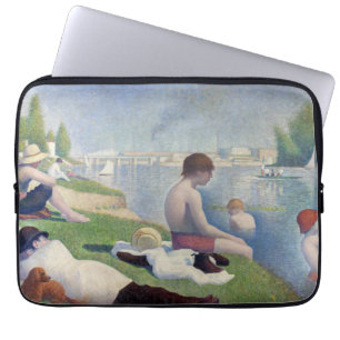 Capa Para Notebook Georges Seurat - Banhistas em Asnieres
