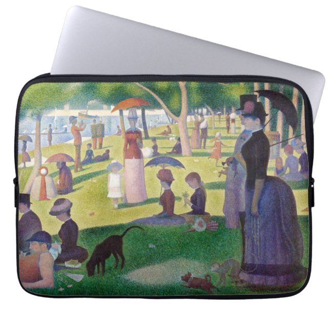Capa Para Notebook Georges Seurat - Domingo em La Grande Jatte (Frente)