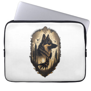 Capa Para Notebook German shepherd 005