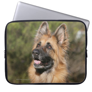 Capa Para Notebook German shepherd de cabelos compridos 1