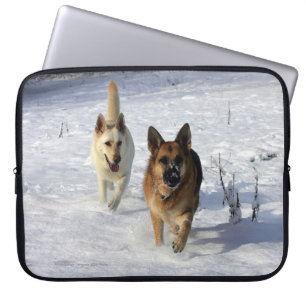 Capa Para Notebook German shepherd que funcionam na neve