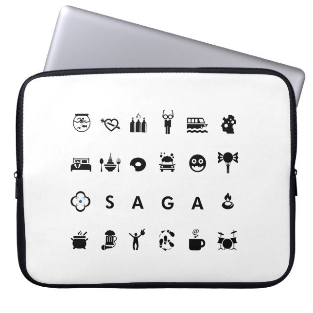 Capa Para Notebook GetSaga (Frente)