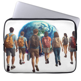 Capa Para Notebook Getting Ready for the World Back to School 