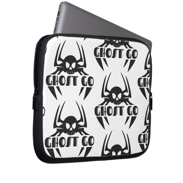 Capa Para Notebook Ghost Go Spooky Season (Frente Esquerda)