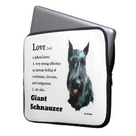 Capa Para Notebook Giant Schnauzer Love Is Gifts
