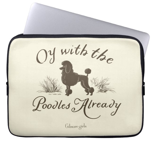 Capa Para Notebook Gilmore Girls | Oy Com os PoodlesDesign (Frente)