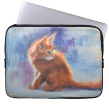 Ginger Kitten na Luz Pastel