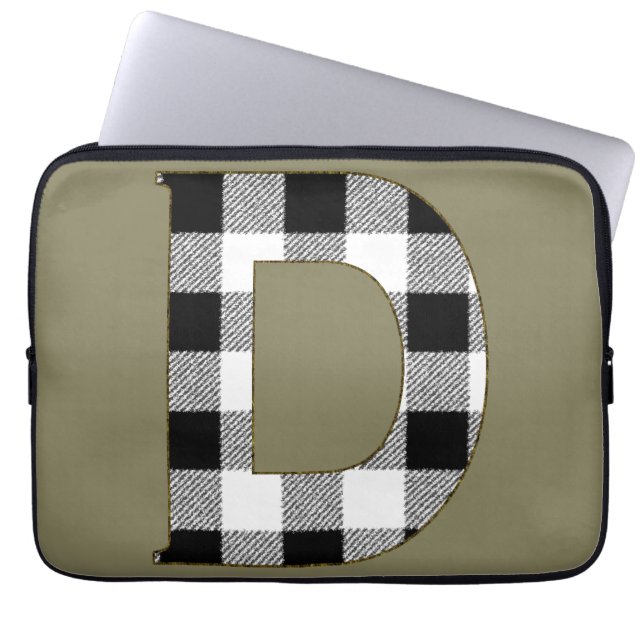 Capa Para Notebook Gingham Check D (Frente)