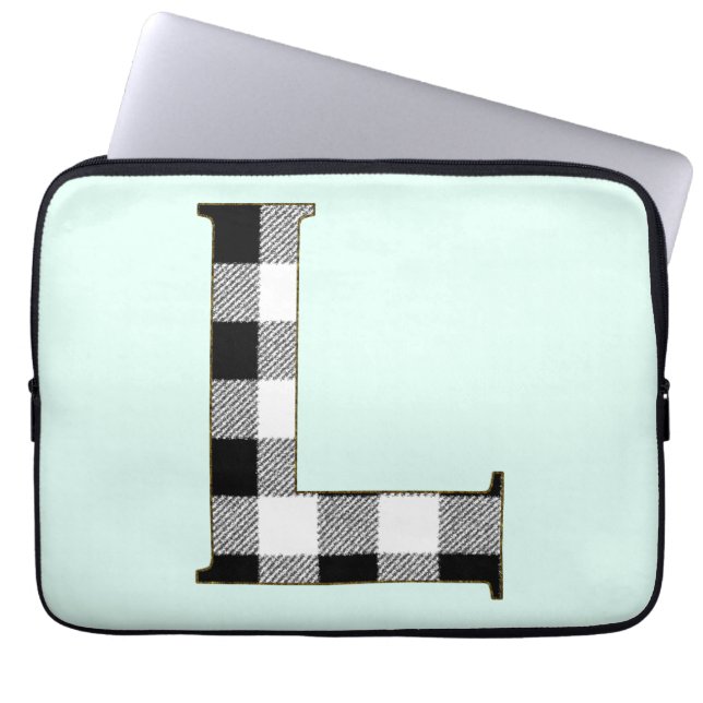 Capa Para Notebook Gingham Check L (Frente)