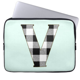 Capa Para Notebook Gingham Check V