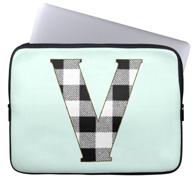 Capa Para Notebook Gingham Check V (Frente)