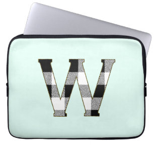 Capa Para Notebook Gingham Check W