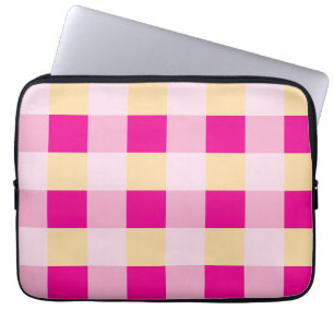 Capa Para Notebook Gingham Pattern