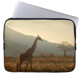 Capa Para Notebook Girafa na Savana