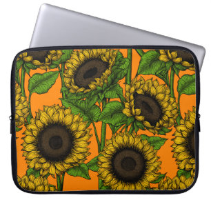 Capa Para Notebook Girassóis